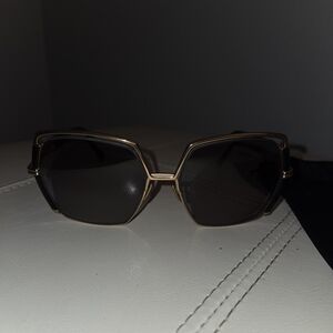 Cazal Gold Frame Sunglasses